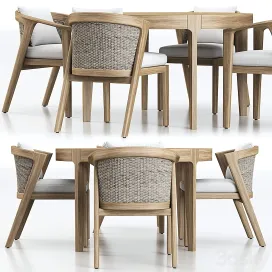 Malta teak dining